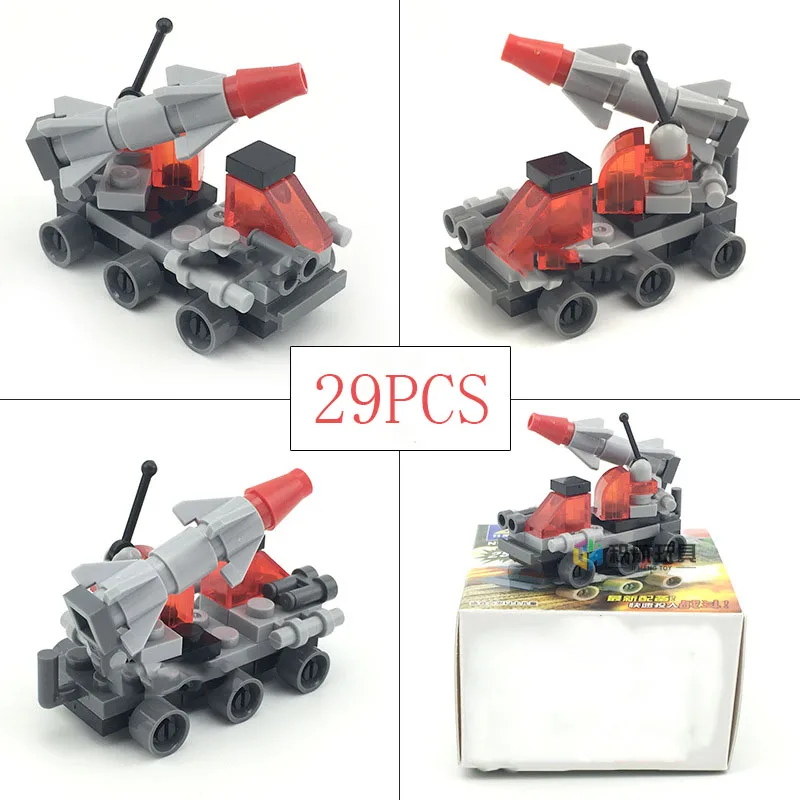 Small Bricks Building Blocks car For Kids Early Educational Toys Gift Military vehicle Serie Compatible with LegoFriends Mini 14
