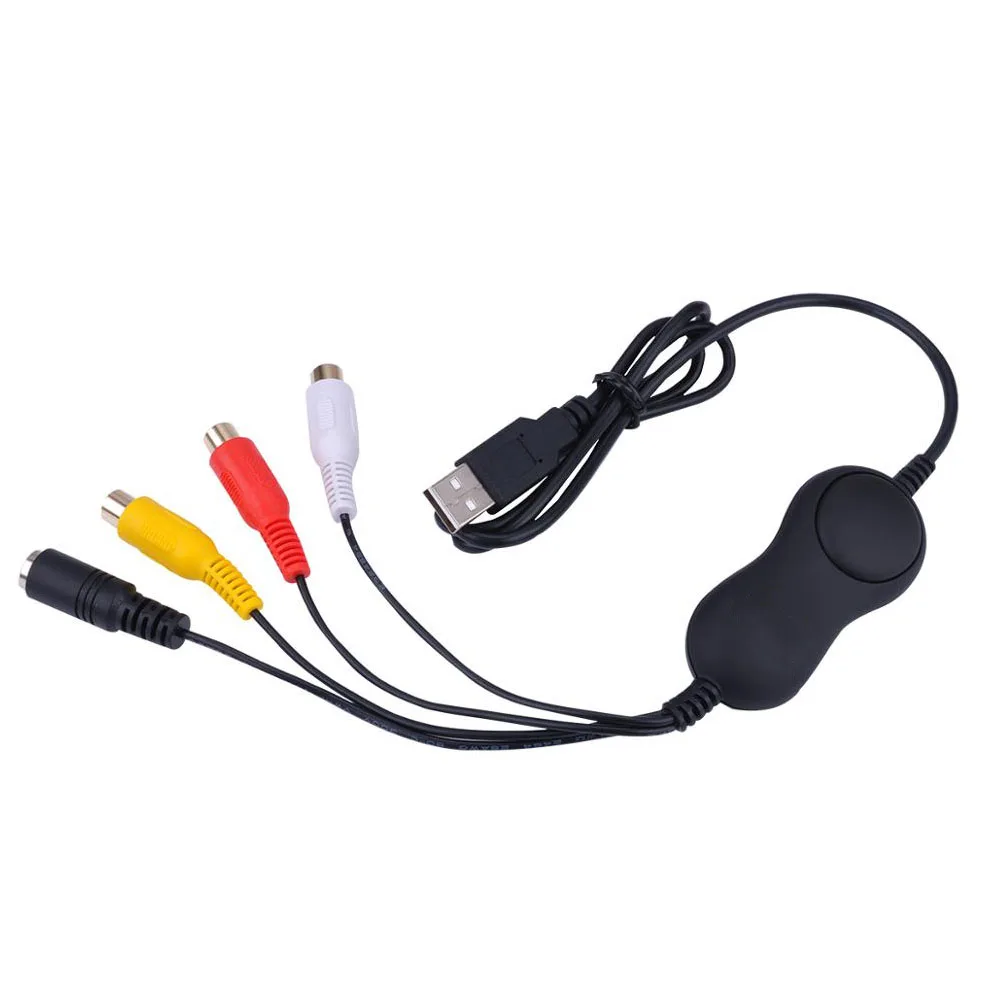 Ezcap 158 USB Аудио Видео Захват аналоговая запись видео для XBOX PS3 VHS Windows MAC win10 OBS Vmix