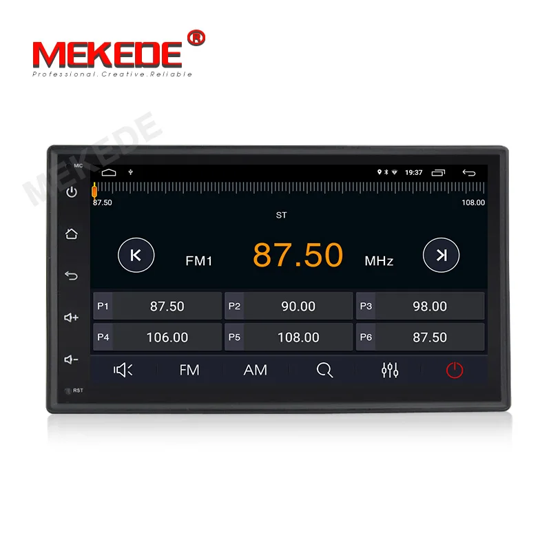 Perfect 2G RAM Android 9.1 Auto Radio Quad Core 7Inch 2DIN Universal Car NO DVD player GPS Stereo Audio Head unit Support DAB DVR OBD 2