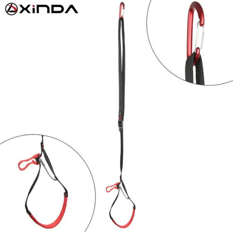 

XINDA Professional Rock Climb Mountaineering Equipment High Strength Polyester Climbing Foot Padel Belt Ascending Device Band