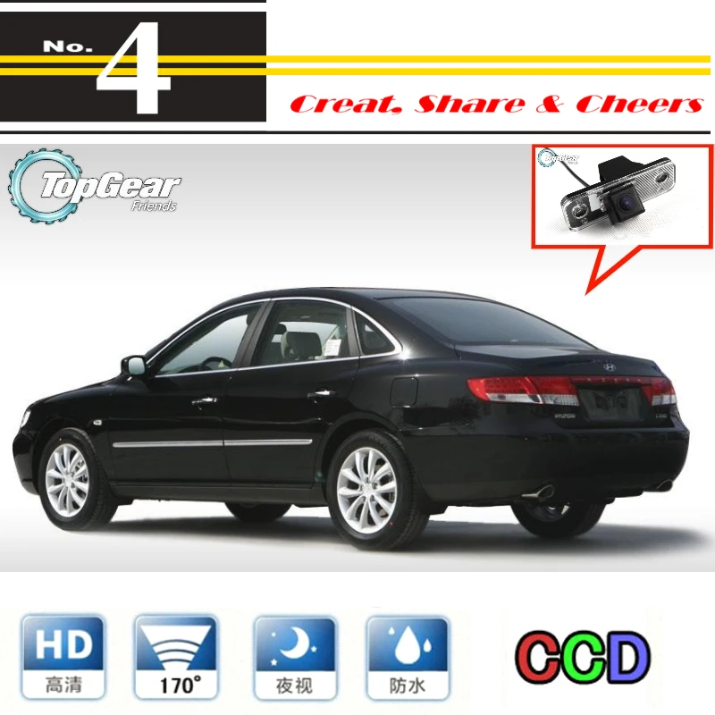 

For Hyundai Azera / Grandeur TG 2005~2011 Car Camera rearview Rear View Back Up Camera For PAL / NTSC Use | RCA