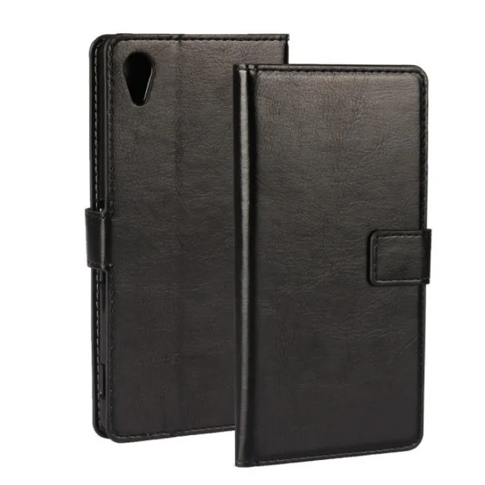 Sony Xperia M4 Aqua Crazy Horse Wallet Case (2)