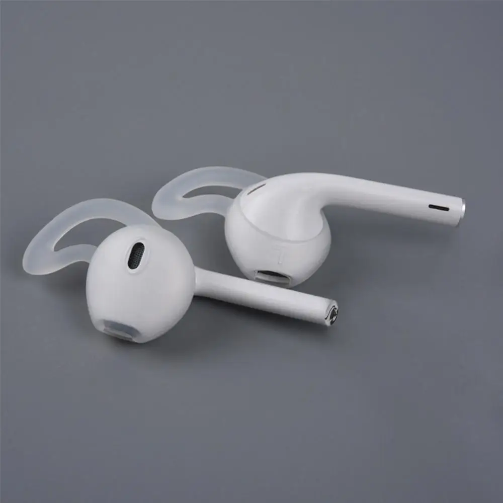 1 Pair Silicone Case Earphones Airpods Cute Animal Shape Silicone Case Protective Cover Portable Pouch Anti Lost Protector