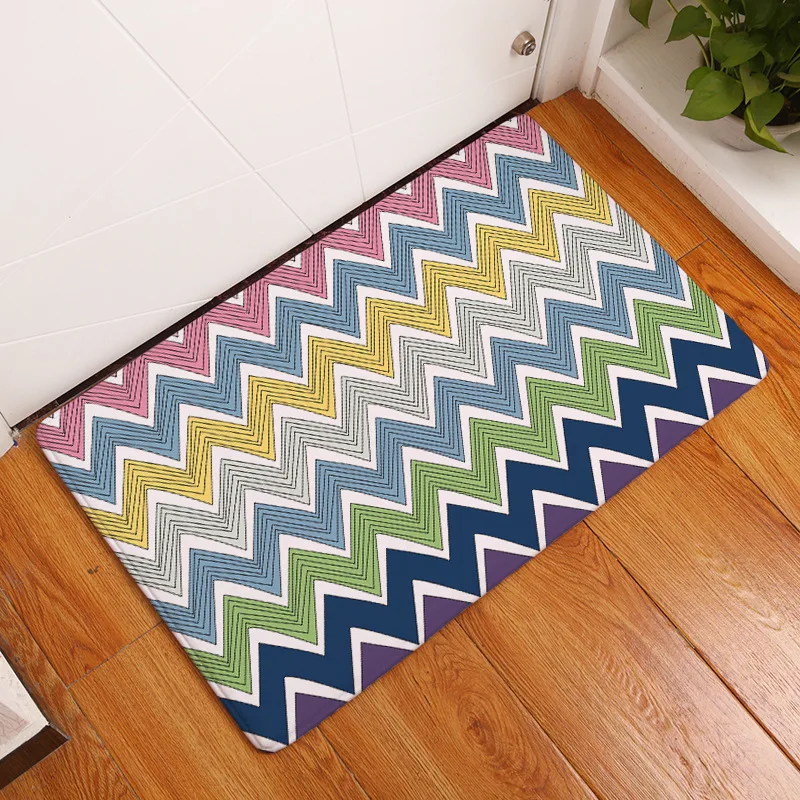 Rainbow Stripes Outside Shoes Scraper Floor Door Mat for Porch Garage Decor Non Slip Entrance Rug Low Profile Welcome Carpet Rainbow Stripes Outside Shoes Scraper Floor Door Mat for Porch Garage Decor Non Slip Entrance Rug Low Profile Welcome Carpet