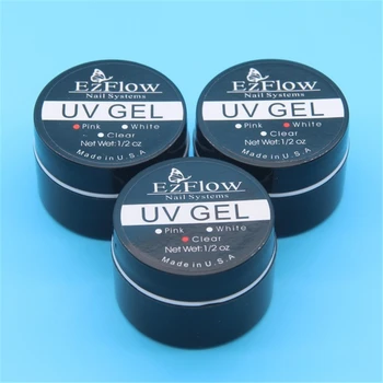 

1Pcs Pink / White / Clear UV Gel crystal gel