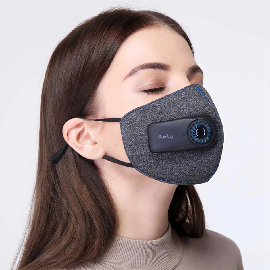 

Xiaomi Purely KN95 Anti-Pollution Air Mask with PM2.5 550mAh Battreies Rechargeable Filter for Personal Care