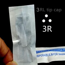 Перманентный макияж татуировки индивидуальный пакет стандартная машина иглы пластиковый наконечник колпачок для 3R иглы машины 500 шт/партия f