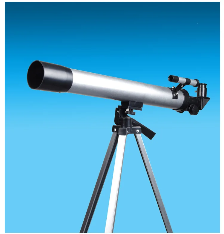 HD Astronomical Telescope Finderscope Protable Tripod Powerful Terrestrial Space Monocular Telescope Moon Watching Kids Gift Toy jiehe high quality cf350 60mm monocular space astronomical telescope with tripod powerful zoom monouclar telescope high times