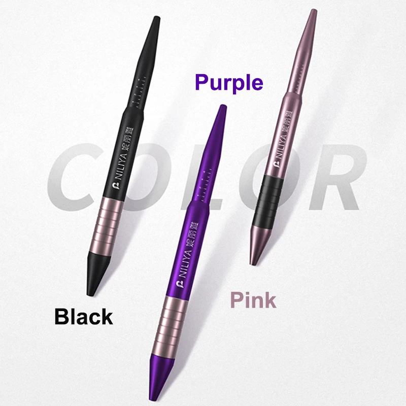 

Professional Permanent Makeup Pen Stainless Stell New Microblading Manual Machine Pen with Needles for Embroidery Eyebrow Lip