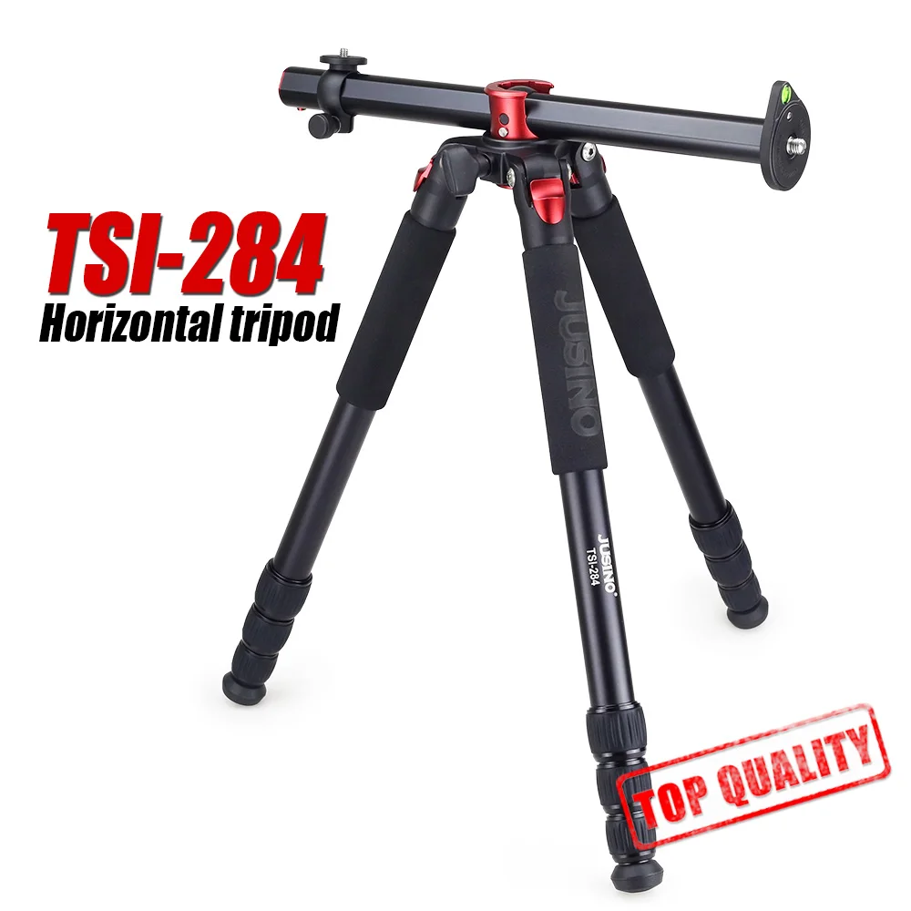 JUSINO TSI-284 Professional Camera Tripod Portable Compact Travel Horizontal System for Canon Nikon Sony SLR DSLR JUSINO TSI-284 Professional Camera Tripod Portable Compact Travel Horizontal System for Canon Nikon Sony SLR DSLR