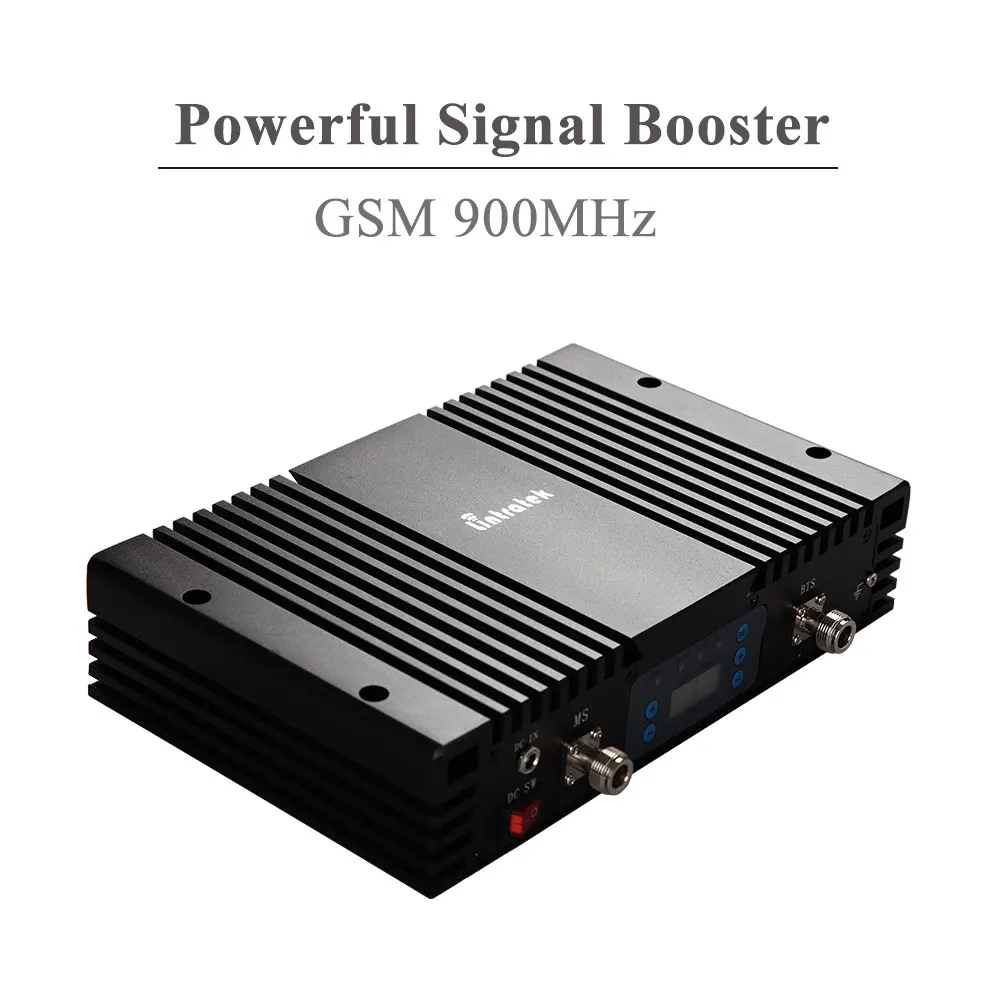 Real 37dbm 5W Powerful GSM 900MHz Repeater LCD Display AGC MGC 85db Gain GSM Signal Booster 900MHz Mobile Phone Signal Repeater#