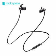 Rockspace Muvia SE Bluetooth Headphones with Mic Waterproof Wireless Headphone Sports Bass Bluetooth Earphone for phone iPhone