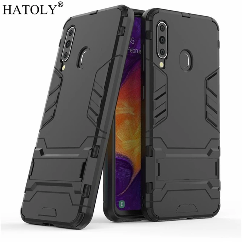 HATOLY армированный чехол для Samsung Galaxy A60 противоударный робот силиконовый