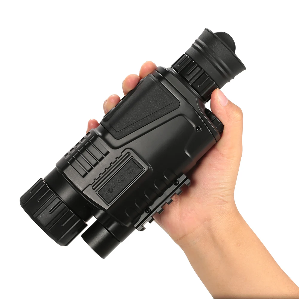 5X40 Инфракрасный цифровой ночного видения Монокуляр Кемпинг Охота телескоп ручной камера видео регистратор видеокамера Монокуляры