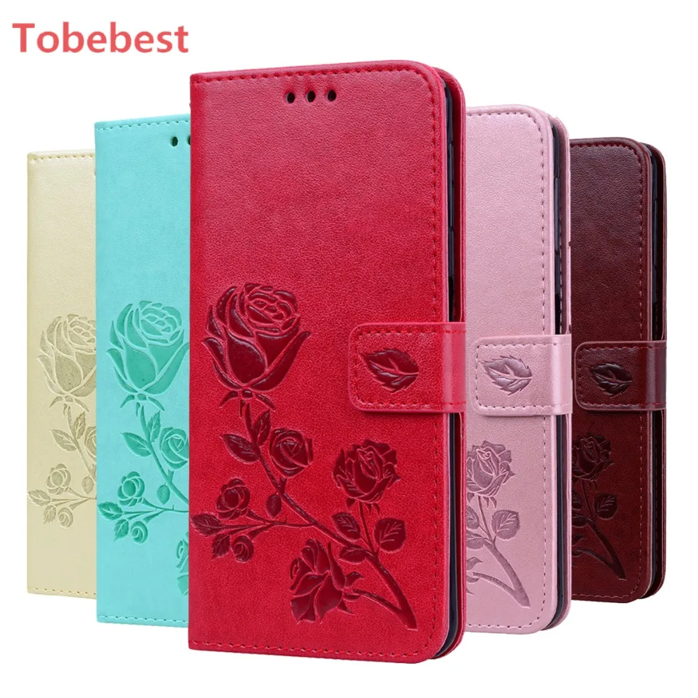 

3D Rose Leather Case for Samsung Galaxy S8 S9 Plus S6 S7 Edge S5 S4 S3 Cases Luxury Retro Flower Flip Wallet Phone Cover