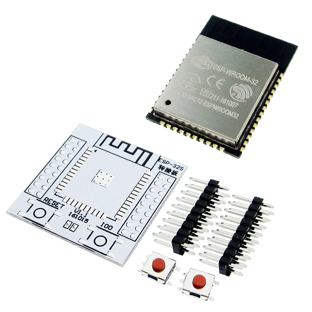 

ESP32 ESP-WROOM-32 IoT Wifi Wlan BLE Module+ESP-32S Adapter Board