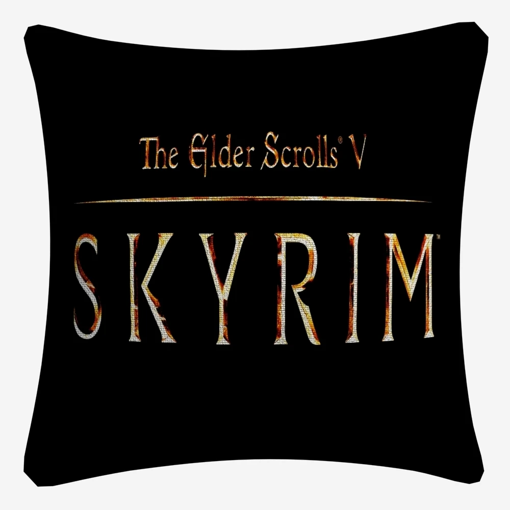 Skyrim The Elder Scrolls игровой дизайн декоративное постельное белье подушки Чехлы для дивана 45x45 см бросок наволочка для дома Декор Almofada