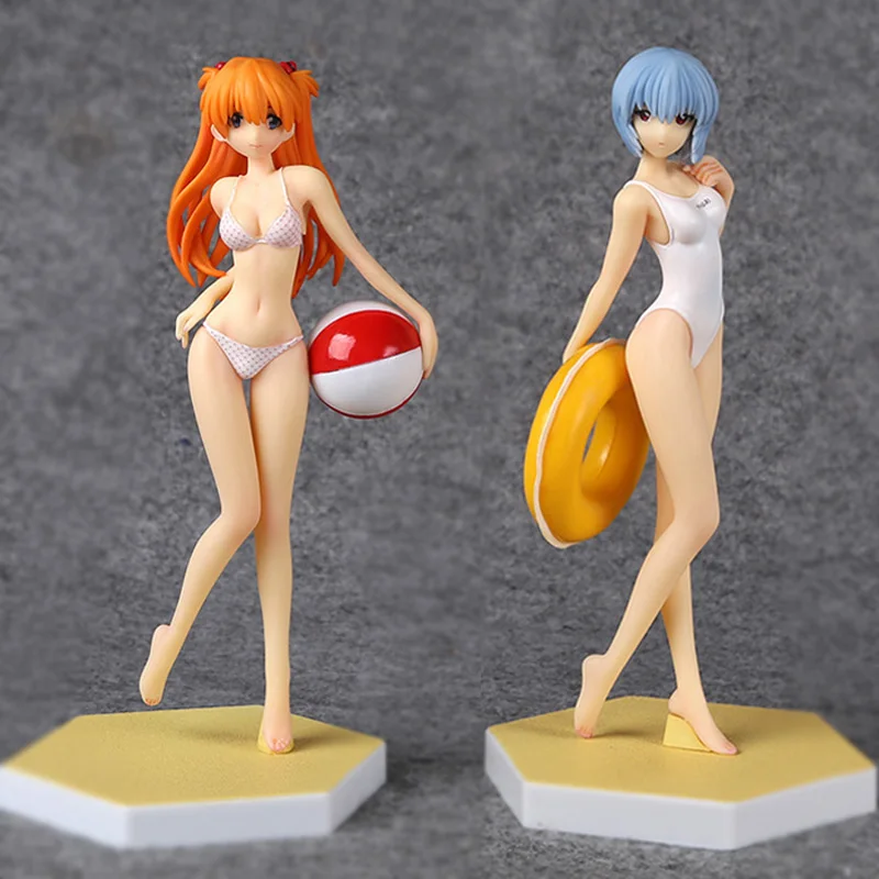 

NEON GENESIS EVANGELION EVA Ayanami Rei Asuka Langley Soryu Swimwear Anime Model Toys Hobbies Action Figures