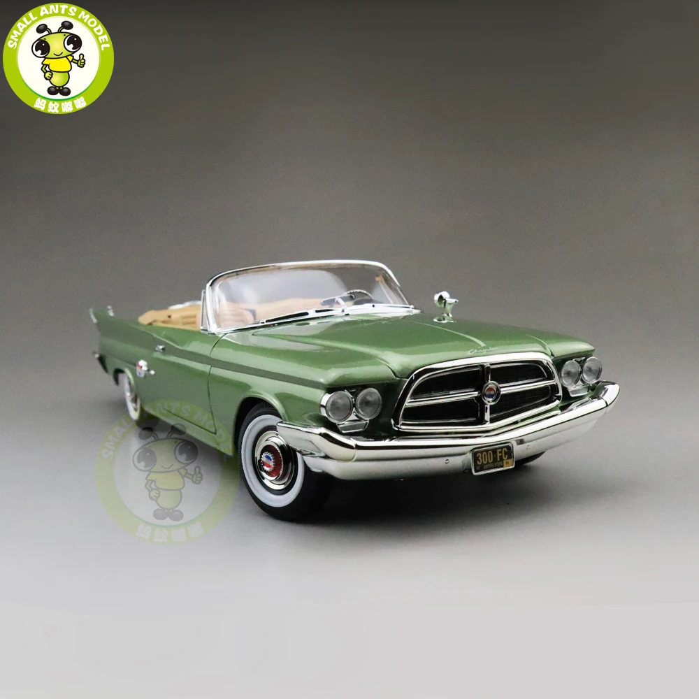 1/18 1960 Chrysler 300F Road Signature литая под давлением Модель автомобиля игрушки для мальчиков и девочек подарок