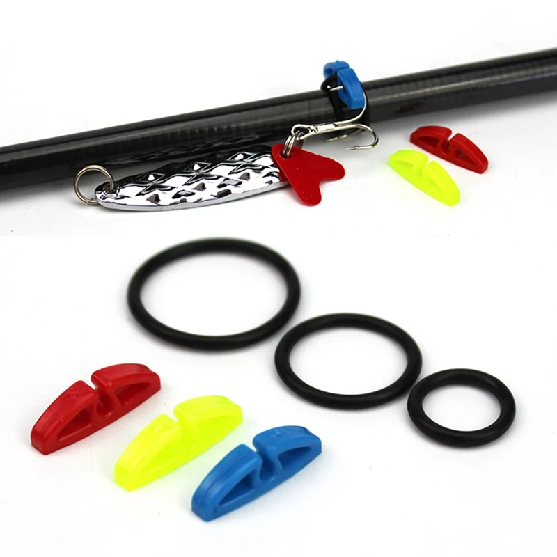 Fish Hook Secure Keepers Holders Lures Jig Hooks Safe Keeping For