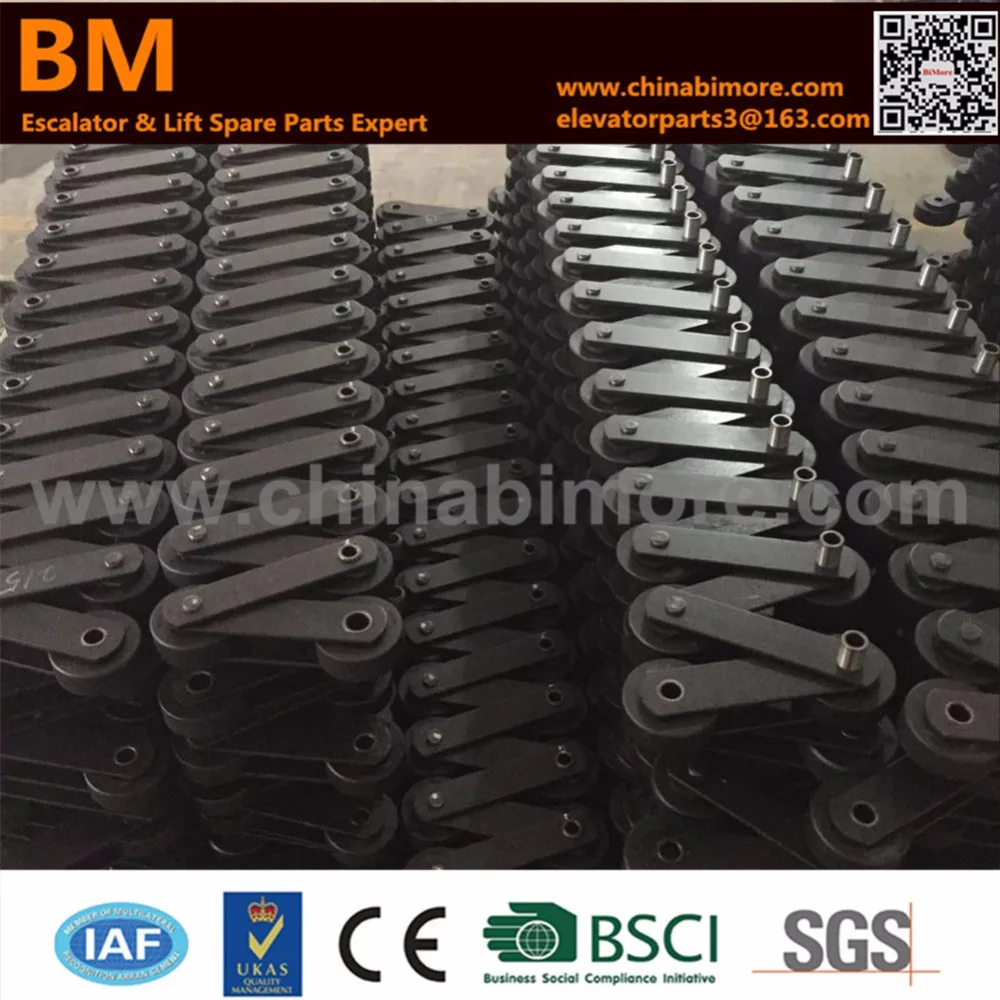 

Escalator handrail step chain 135.46