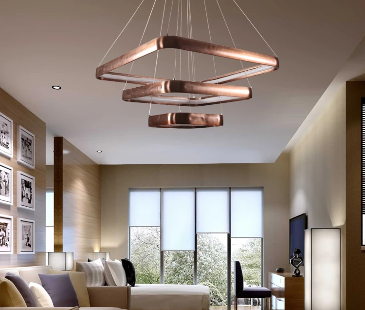square ring Pendant lamp 13