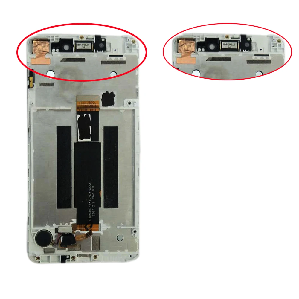 ЖК дисплей с рамкой без битых пикселей для Asus ZenFone Live ZB501KL X00FD замена сенсорной