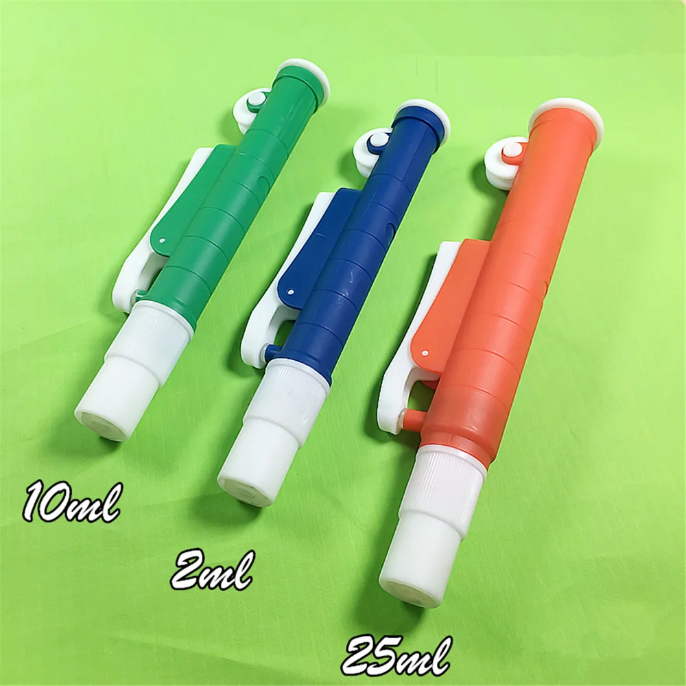 Pipette Pump Filler for Disposable Plastic and Glass pipettes sizes 2