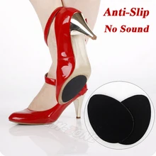 1 пара Нескользящая Высокая стелька под пятки подушки для переднего отдела стопы стельки нескользящая обувь без звука колодки Уход за ногами