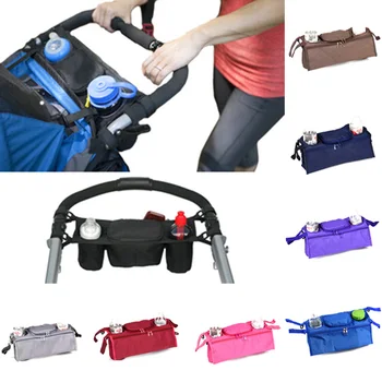 

New Baby Stroller Organizer Diaper Bag Baby Milk Bottle Bags Baby Stuff Collection Stroller Accessories