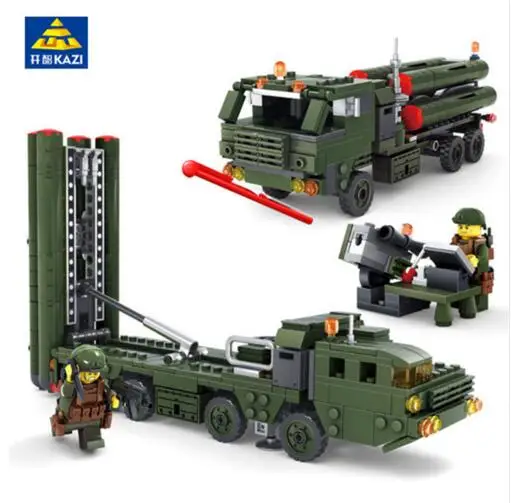 

KAZI Models Building toy K84037 534pc Military Battlefield Blocks Toys Hobbies For Boys Girls Building Kits