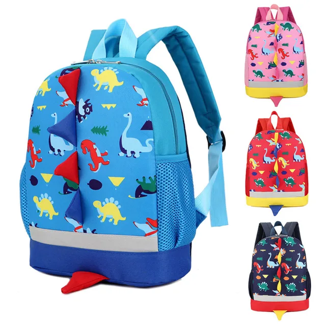 2017 Satchel Fashion Candy Bags Baby Boys Kids Dinosaur Pattern Animals