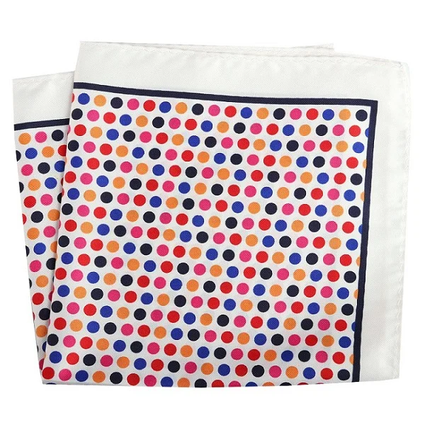 PH133 Pocket Square Портной Смит мужской платок цветочный якорь клетчатый горошек печатных носовой платок из полиэстера бизнес Карманный квадратный 33x33 CM - Цвет: PH133 Pocket Square