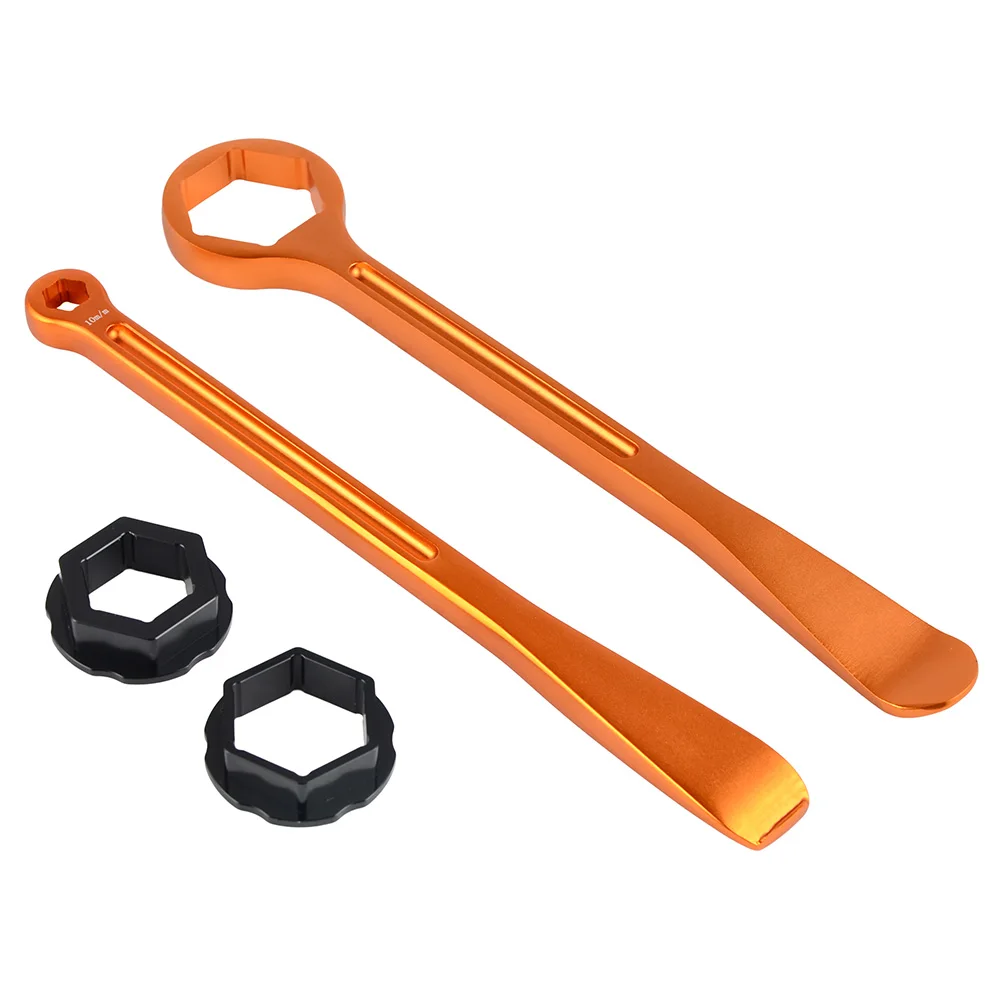 Motocross Tire Lever Wrench Tool Spoon Set For KTM 690 950 990 1050 1090 1190 1290 SuperMoto Enduro Duke Adventure RC8 2014-2022 - KTM - Racext 49