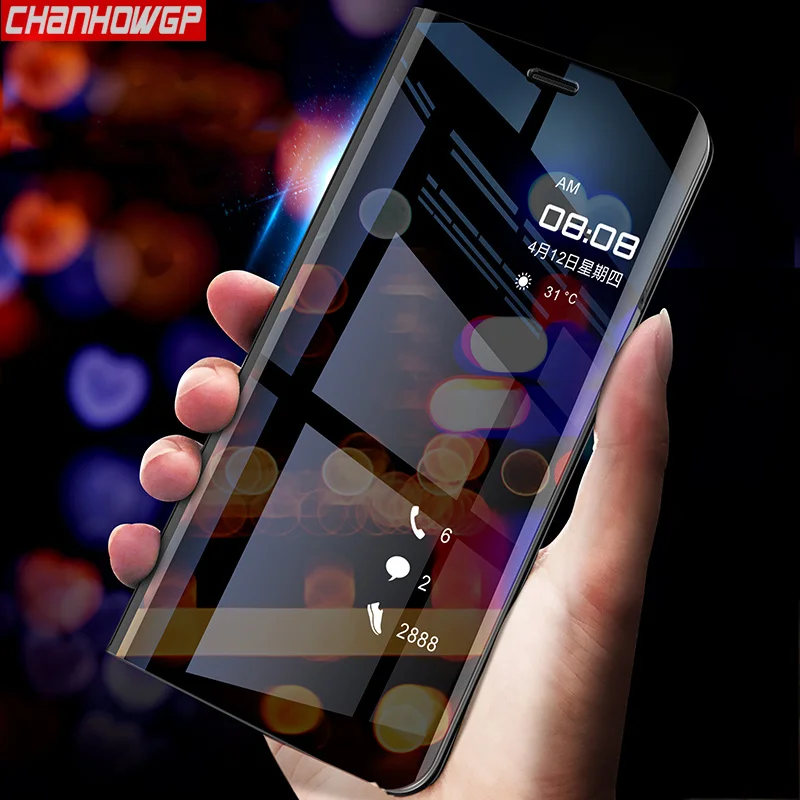 

Smart View Mirror Case For Huawei Mate10 Mate9 Pro P9 P10 Plus P20 Pro Answer Call Case for Huawei MATE 8 9 10 Pro Auto Sleep