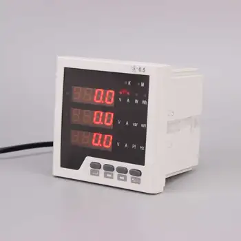

The Three-phase Current Voltage Liquid Crystal Multifunctional Power Meter Digital Display Power Frequency Due to Table 485 Comm