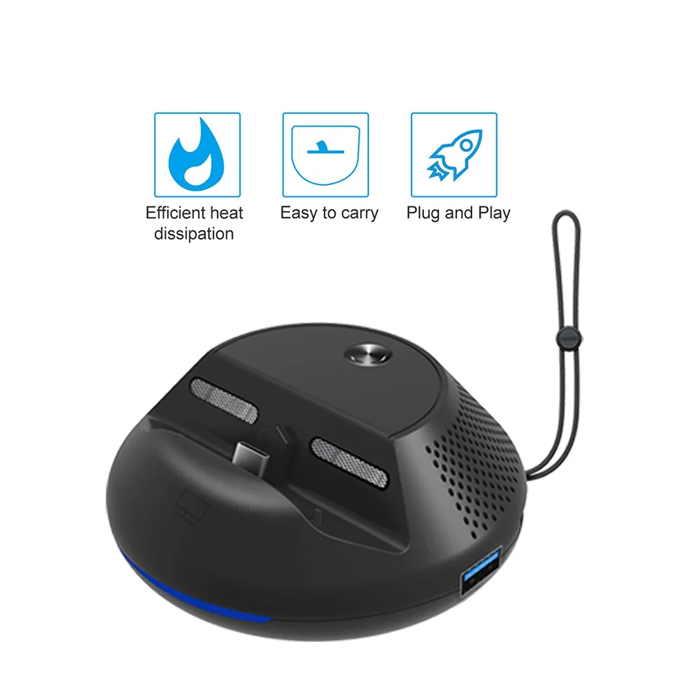 غمبد محول محطة شحن لنينتندو التبديل وحدة USB تحويل التلفزيون التبديل موقف حامل متعددة الوظائف