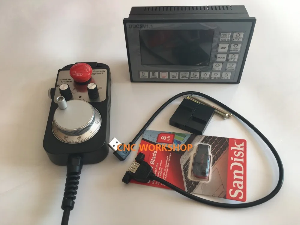 4 Axis Offline Stand Alone Replace Mach3 USB CNC Controller CNC Router