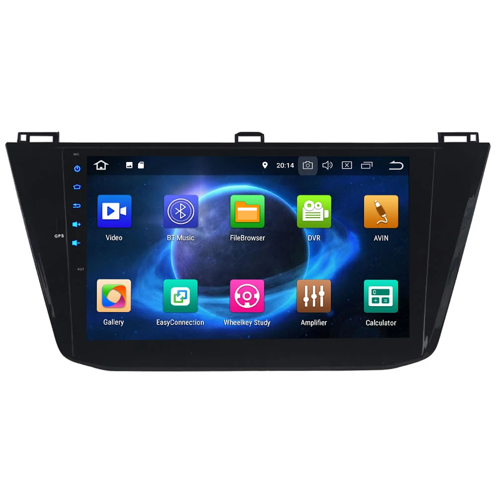 Top KLYDE 10.1" IPS 4G Android 8.0 Octa Core 4GB RAM 32GB ROM BT Car DVD Player Radio Stereo For Volkswagen VW Tiguan 2016 2017 2018 1