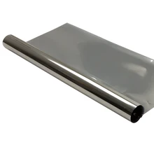 0,9x10 м Серебристый односторонний зеркальный Солнечный Оттенок светоотражающая пленка для окон водонепроницаемое окно конфиденциальности тонированный винил УФ-отражающая пленка