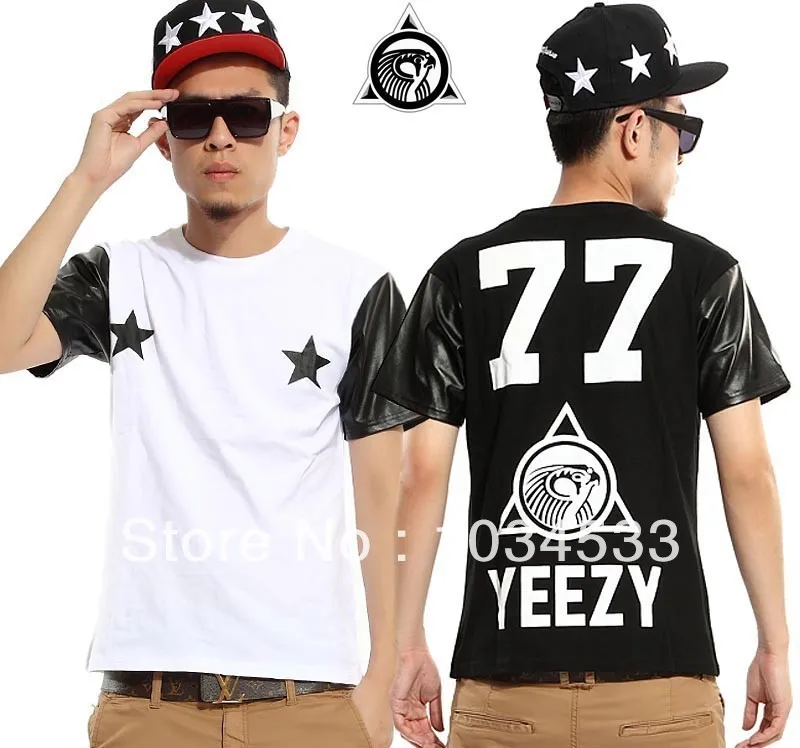 Red Gree HBA BlK pyrex Graphic T-shirt Kanye hood by air tee West Hip-Hop | Мужская одежда