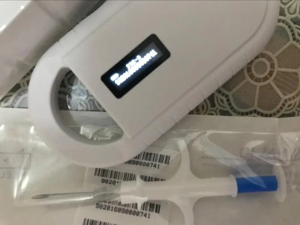 READELL ISO11785/84 FDX B животный микрочип сканер животных RFID считыватель собака Reader
