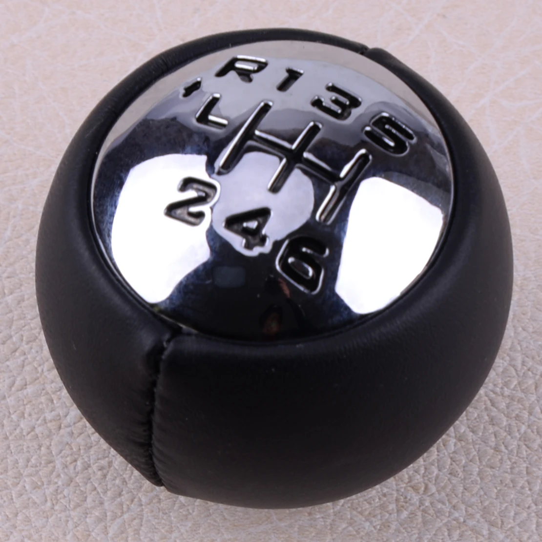 

DWCX Black 6 Speed Car Gear Shift Knob Sticks ABS for Peugeot 307 308 3008 407 5008 807 Partner Tepee Citroen C3 C4 Berlingo