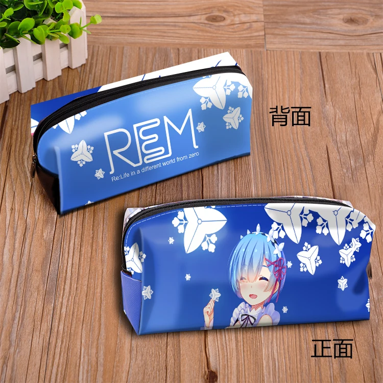 Японский аниме Re: Zero Starting Life in другой мир Ram Rem Косплей Студенческая ручка сумка