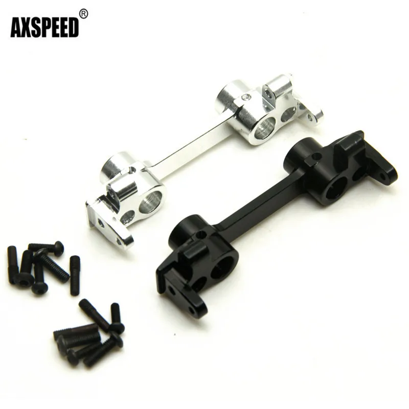 AXSPEED 1 шт. новый стиль Черная передняя пластина бампер для осевого 1/10 RC SCX10