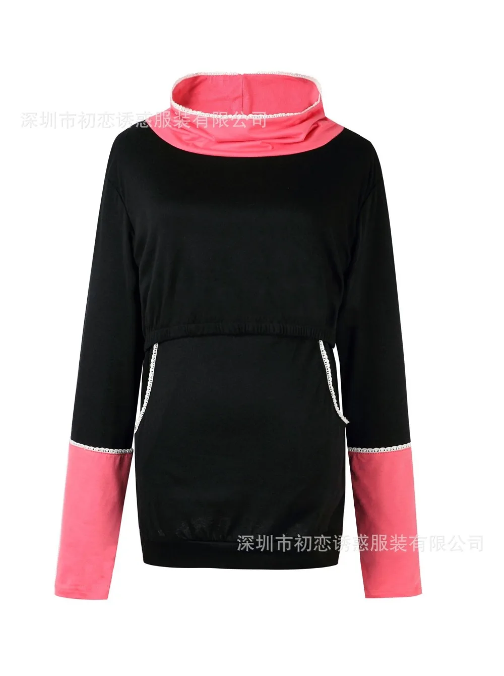 S-2XL Pregnancy Autumn Clothes Warm Women's Maternity Hoodies Hooded Hoodies Outwear Pregnancy Coats Winter Maternity Clothes (8)