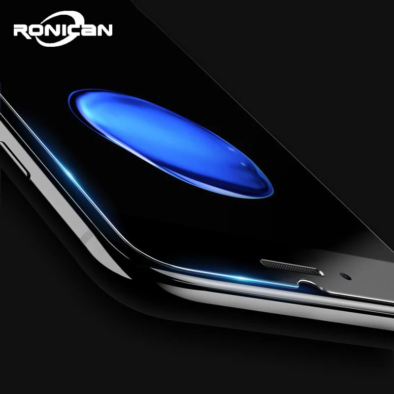 Закаленное стекло 10 шт./лот для iPhone X 5 5s 5c 6 6S 7 8 Plus Взрывозащищенная защитная