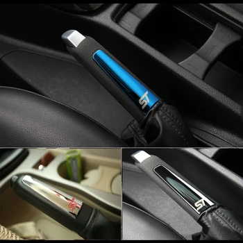 

Automotor Handbrake Sequin Car ABS Chrome Trim Handbrake Handle Cover Car Stickers Fitness for Ford Focus 2 Mk2 Focus 3 Mk3