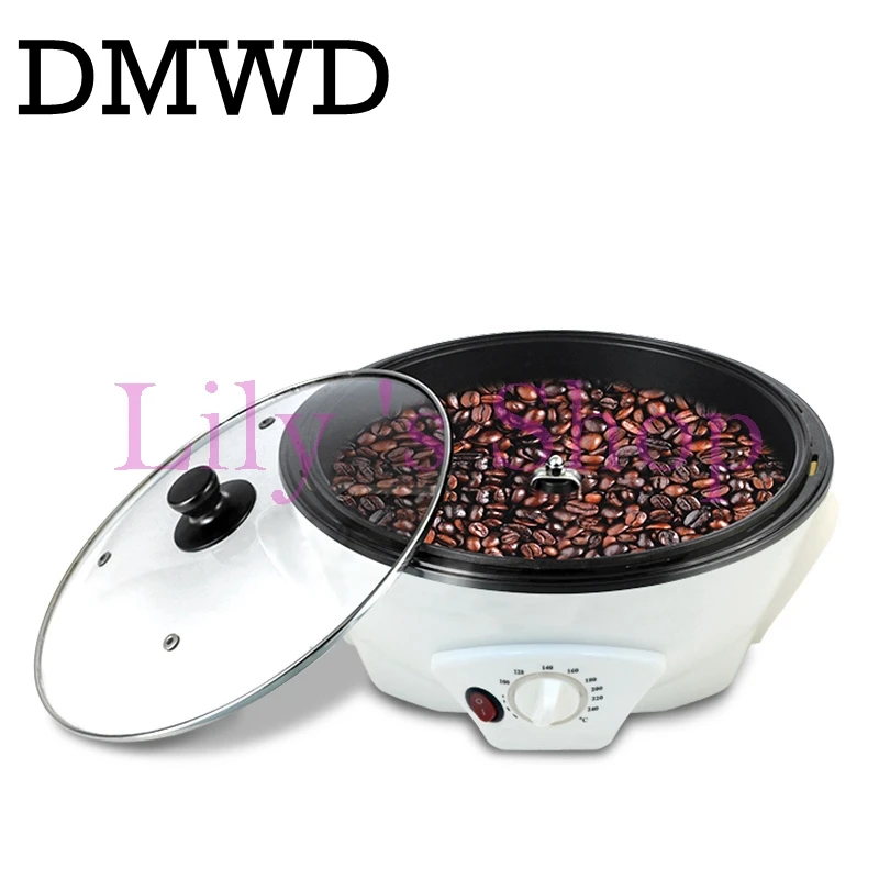 

newest design electric coffee bean baked roaster household peanut beans roasting baking machine home use 220V-240V 1200w EU plug
