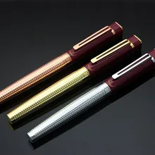 Крокодиловая Алмазная звезда, черная полимерная роликовая шариковая ручка, канцелярские принадлежности для офиса, бизнес Роскошная брендовая Шариковая ручка для письма